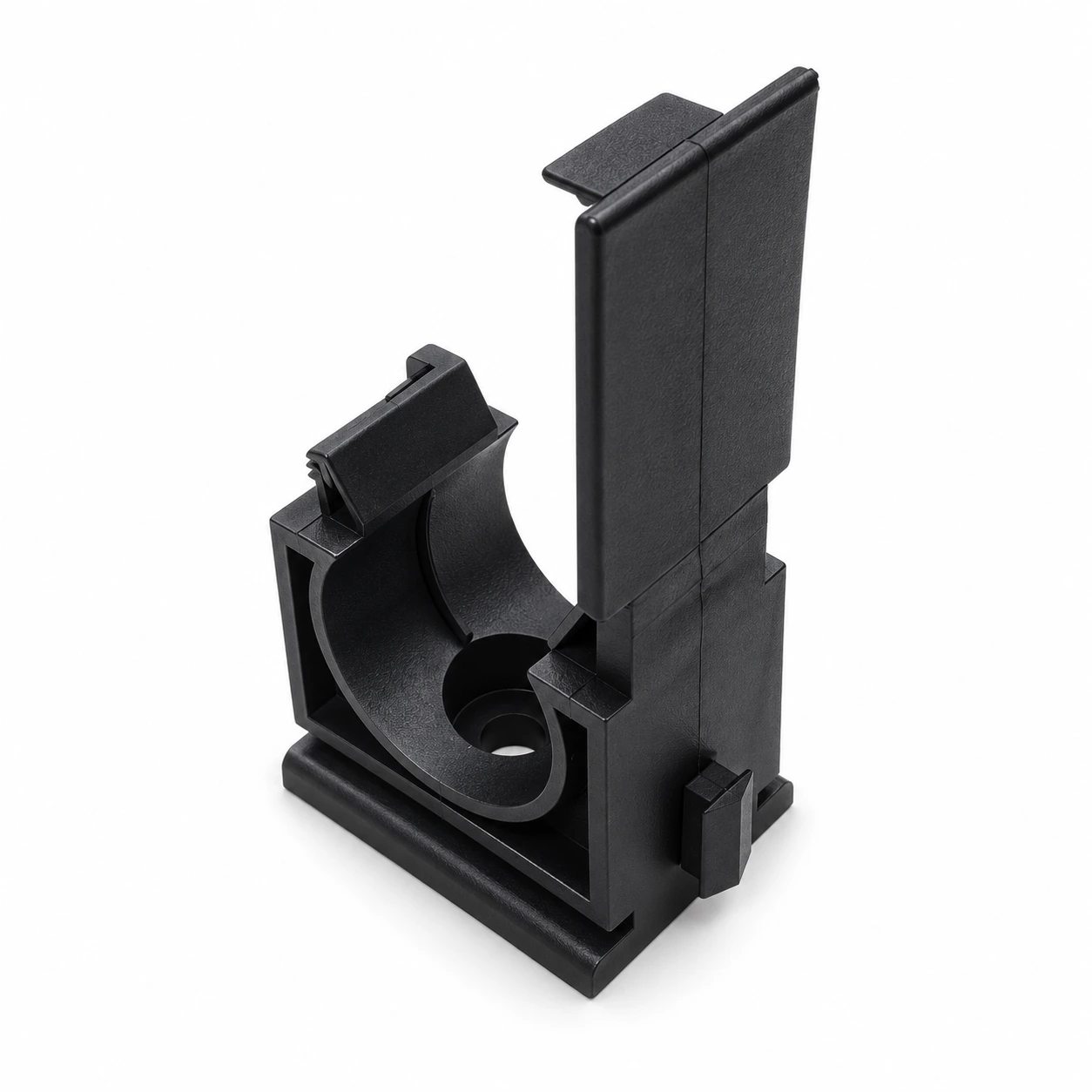 Plastic Clip with Hinged Cover